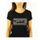 T-shirt Femme Wati B Sinla Noir Logo Gris
