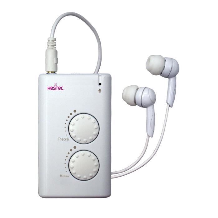 HESTEC Amplificateur Portable - Aide auditive - Sonotone
