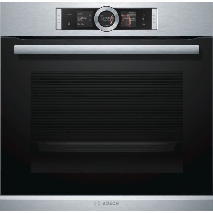 BOSCH HRG6769S2F Four électrique encastrable - 71 L - Pyrolyse - A - Inox