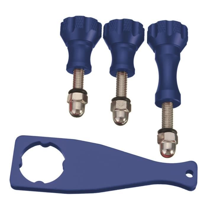 KSIX BXGO25 Touche multi-fonction 3 vis et loop - Bleu