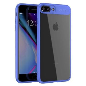 coque iphone 8 silicone tpu bleu