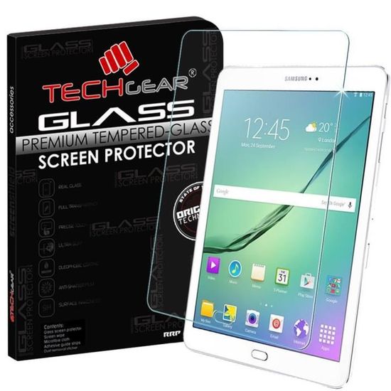 9.7 Pouces TECHGEAR/® Apple iPad Pro 9.7 Pouces /& Nouveau iPad VERRE /Édition Original Verre Tremp/é Protecteur d/Écran