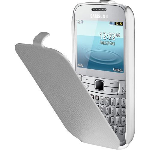 ANYMODE Etui Samsung pour CHAT 357 S3570 - Blanc