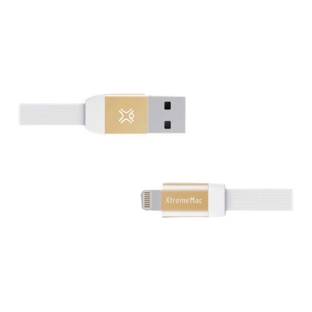 Xtreme Mac Câble plat MFI Apple lightning (3m) - Blanc