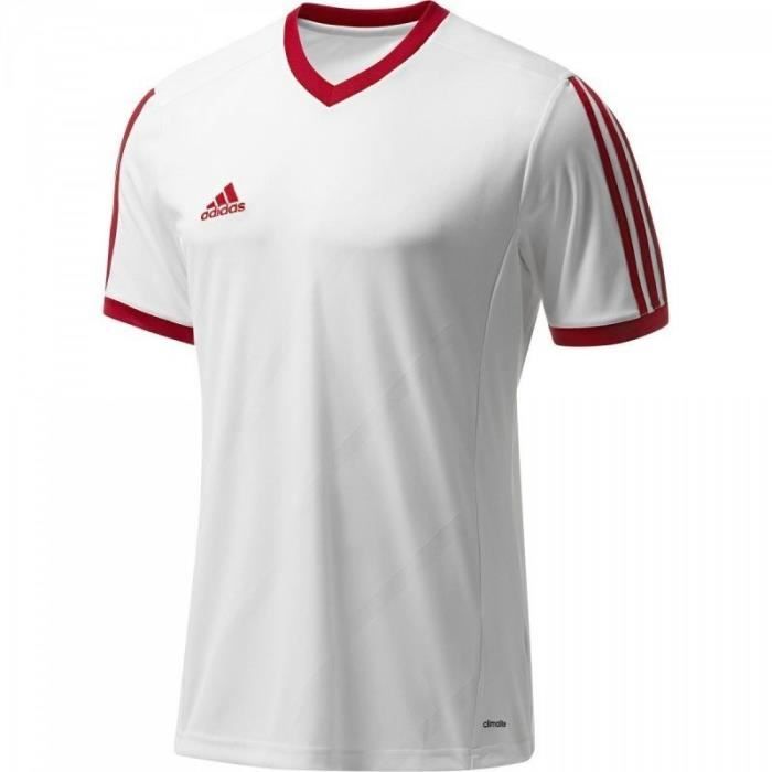 ADIDAS TABE 14 JSY Maillot de foot junior - Blanc / Noir