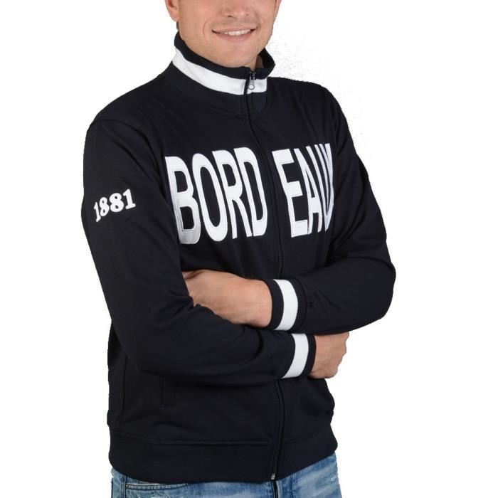 FCGB Veste zippée bordeaux - Adulte - Marine