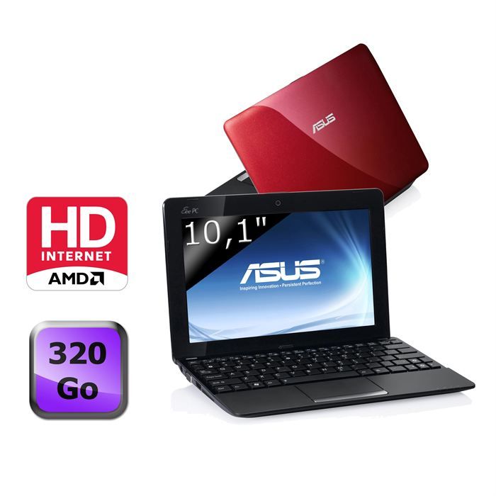 Asus EeePC 1015BX RED073S   Achat / Vente NETBOOK Asus EeePC 1015BX 