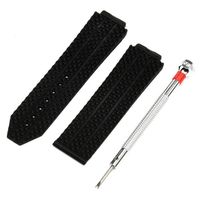 MONTRE Bracelet de remplacement en silicone 24 mm sans br MONTRE Bracelet de remplacement en silicone 24 mm sans br