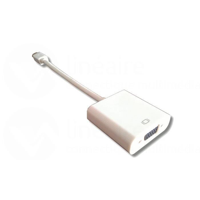 LINEAIRE ADHD740 Convertisseur Mini Displayport vers VGA 0m20