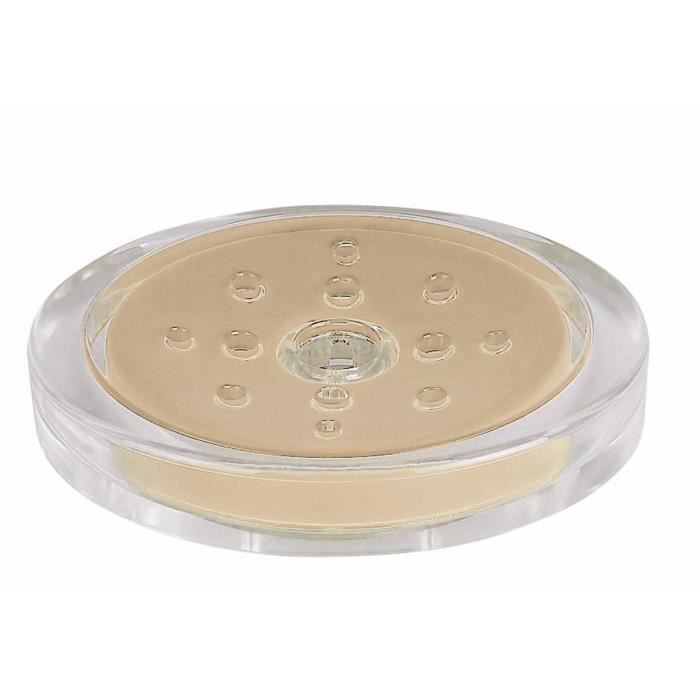 SYDNEY Porte savon - 3x10x13cm - Beige