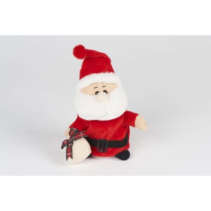 Personnage de Noël Père Noël musical Répétition 28 cm
