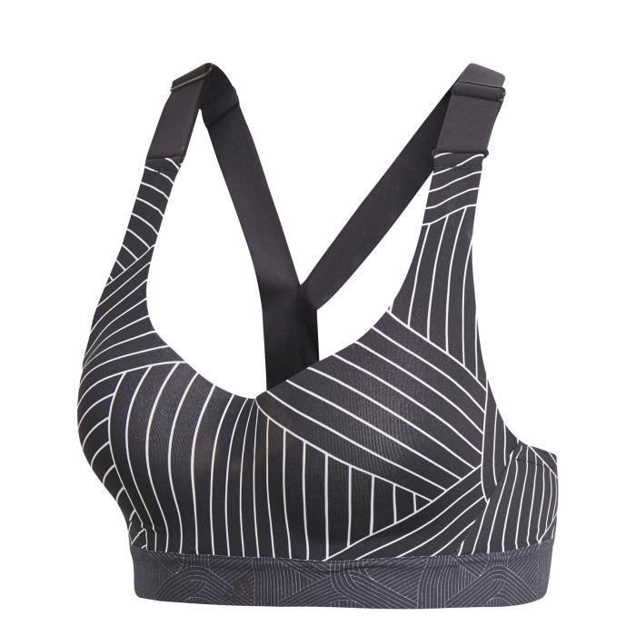 ADIDAS Brassière Multisport Stronger Q1 - Femme - Noir