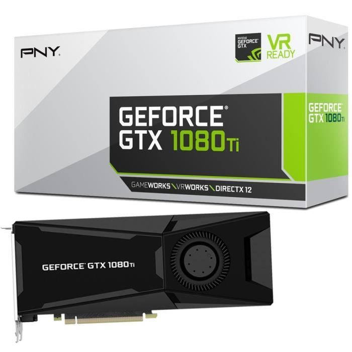 PNY Carte Graphique GeForce GTX 1080Ti Blower CD - GF108IGTXCD11EPB