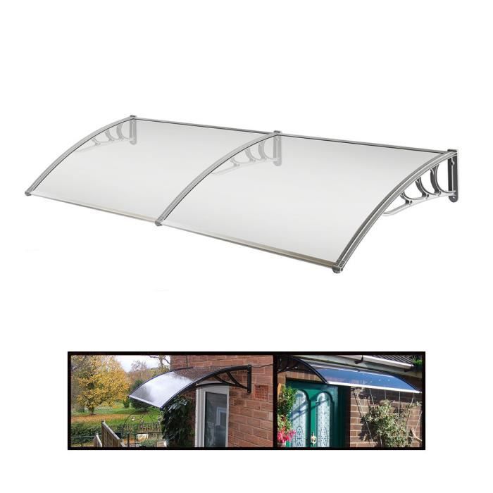 marquise auvent de porte 200x100 cm achat vente marquise auvent de porte 200x100 cm achat vente