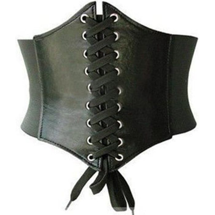 bustier a lacet
