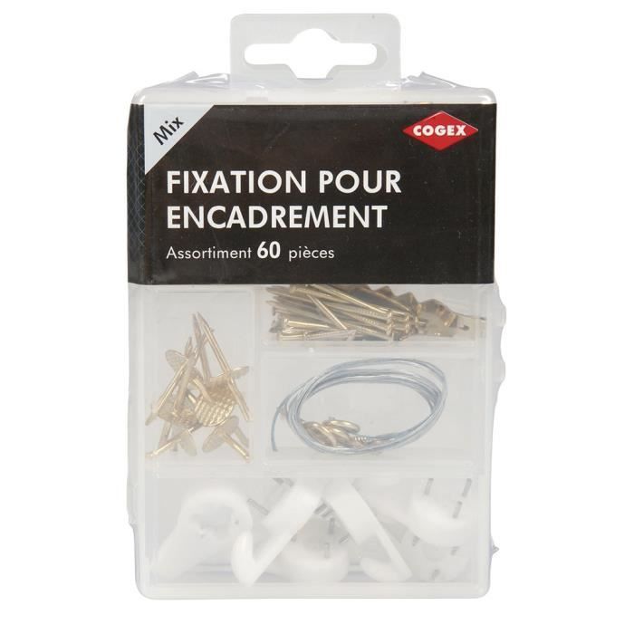 COGEX Fixation pour encadrement - 60 pcs