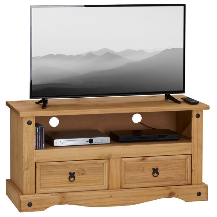 meuble tele en bois pas cher