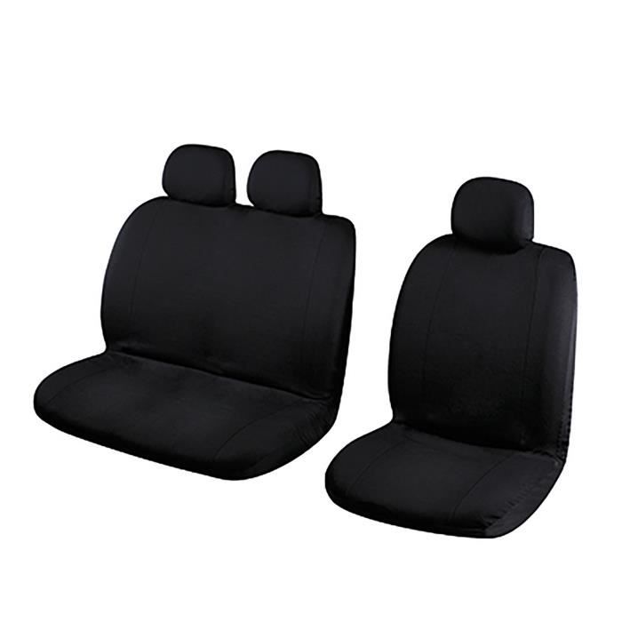 TURBOCAR Housse pour sièges avant - 100% polyester - 7 pièces