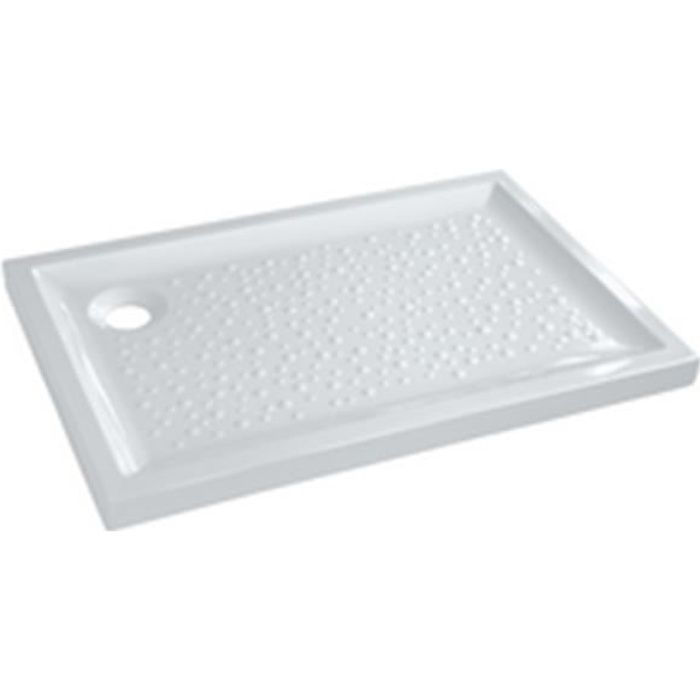 Exceptional Receveur Extra Plat 100X80 #3: Allia Receveur Bastia Céramique 100x80 Extra-plat Exceptional Receveur Extra Plat 100X80 #3: Allia Receveur Bastia Céramique 100x80 Extra-plat