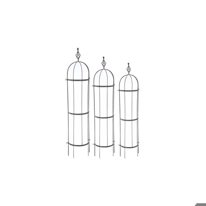 Lot De 3 Treillis Déco En Métal Vieilli Achat Vente Objet