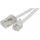 Cable RJ45 RJ11 téléphone 2m blanc