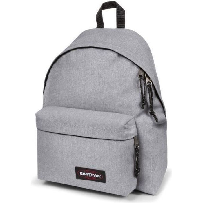 EASTPAK Sac à Dos Borne Scolaire Gris