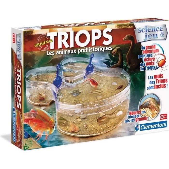 CLEMENTONI Science & Jeu - Les Triops - Jeu scientifique