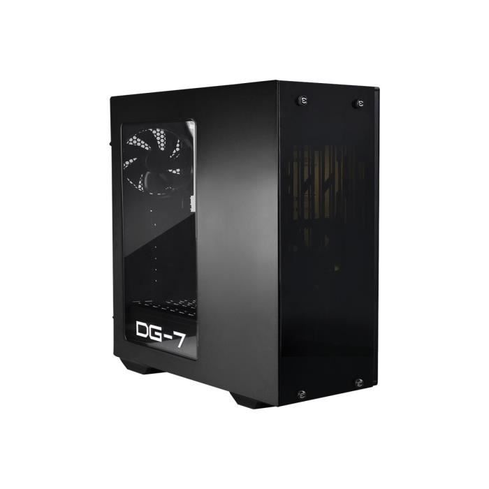 EVGA Boitier PC Gaming DG-73 - Noir Matte - Mid-Tower - Vitre en Acrylic - 130-P0-0020-KR