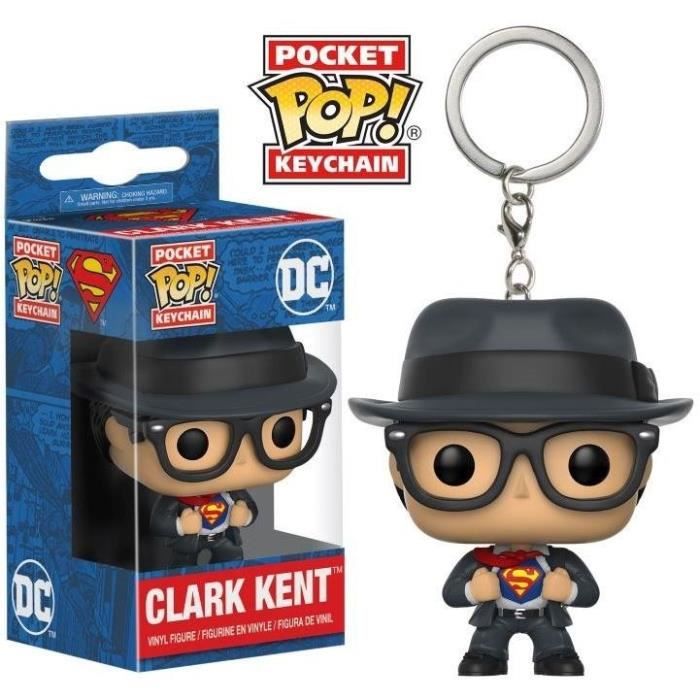 Porte-clés Pocket Pop! DC Comics - Superman: Clark Kent