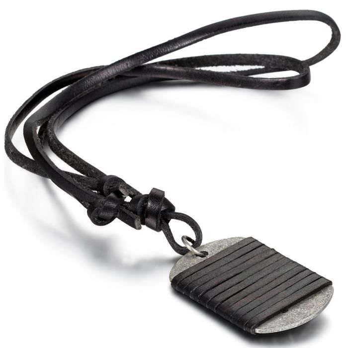 laniere cuir pour collier homme laniere cuir pour collier homme