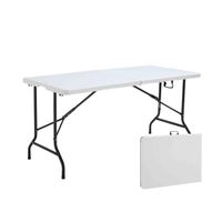 TABLE DE JARDIN Table pliante 152cm table pliable portable TABLE DE JARDIN Table pliante 152cm table pliable portable