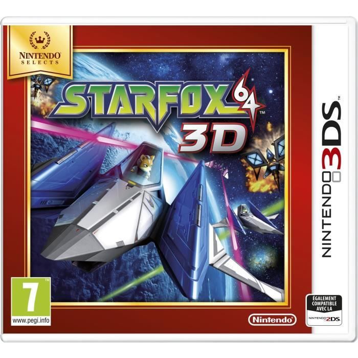 StarFox 64 3D Jeu Select 3DS