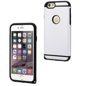 MUVIT Coque Shockproof Silver Apple Iphone 6+-6s+