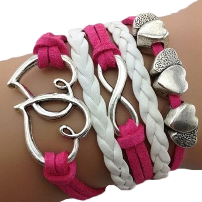 Fashion Jewellery Bracelet One Direction Love Cœur Amour Noir Et Blanc Infini Karma Jewellery Watches Vishawatch Com Fashion Jewellery Bracelet One Direction Love Cœur Amour Noir Et Blanc Infini Karma Jewellery Watches Vishawatch Com