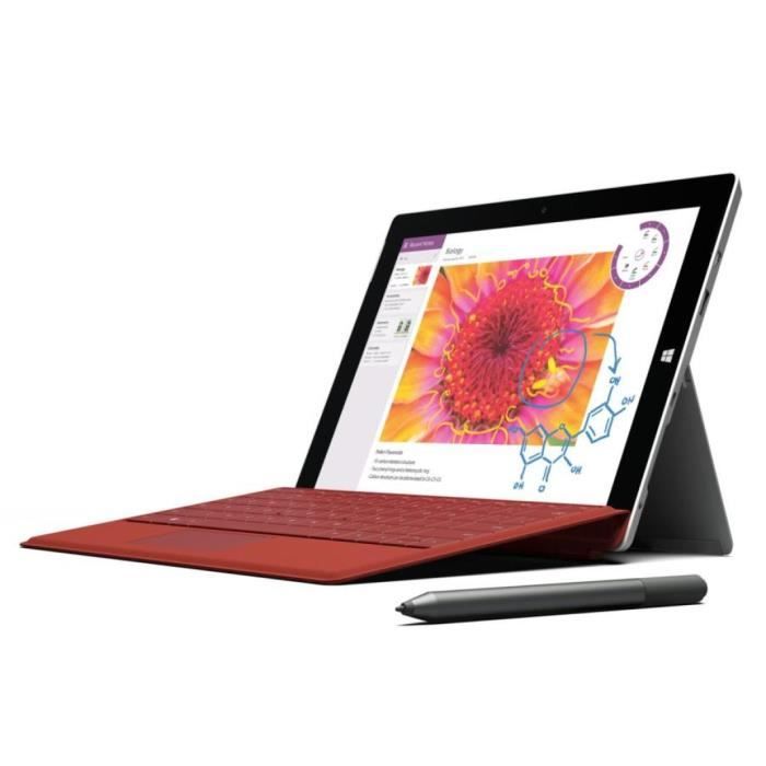 Microsoft Surface 3 128 Go SSD - Stylet - Clavier1