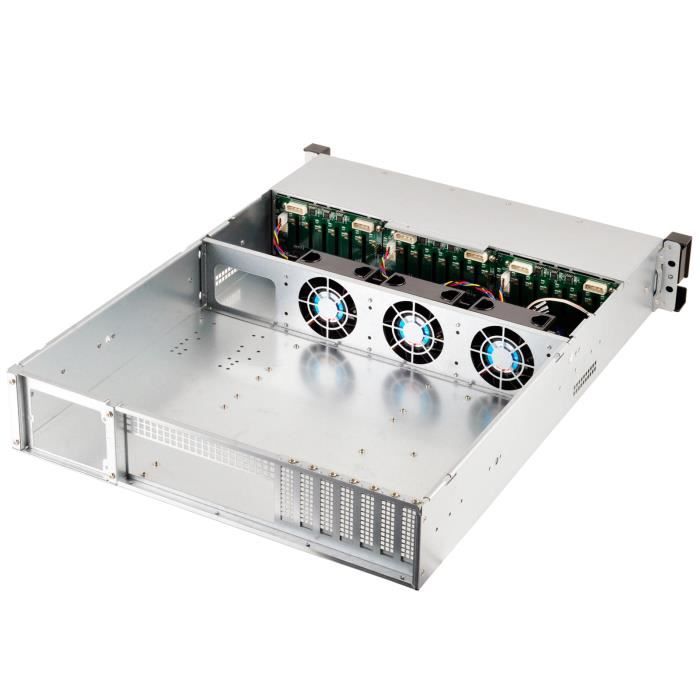 SilverStone SST-RM224 - 2U Serveur à montage1