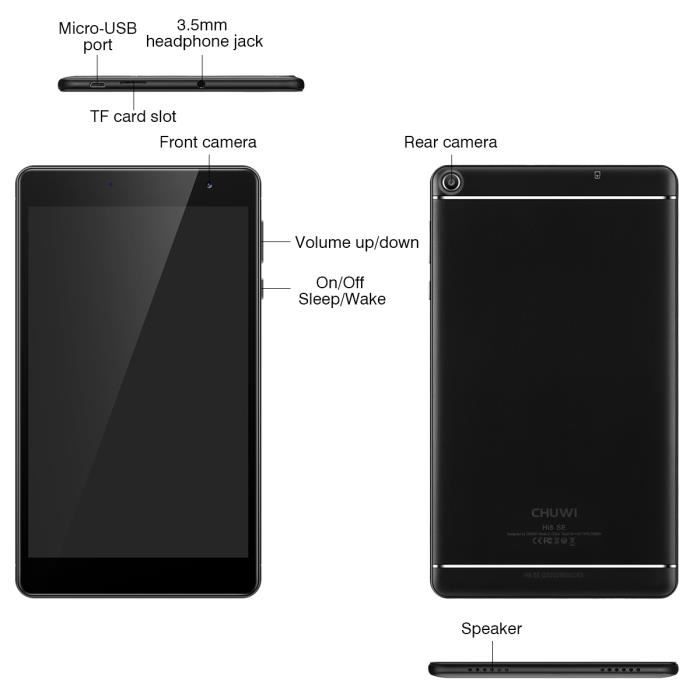 Tablette tactile  Hi8 SE - 8 Pouces - RAM 2Go2