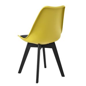 Chaise jaune moutarde - Achat / Vente Chaise jaune ...