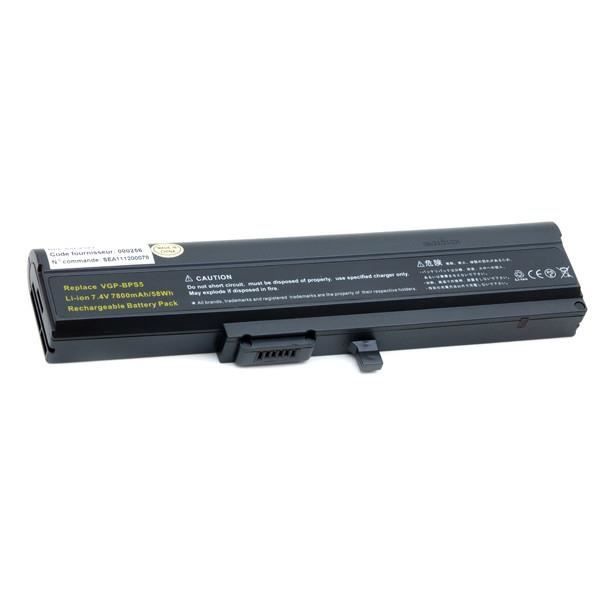 Batterie ordinateur portable 7.4V 7800mAh - B-58163