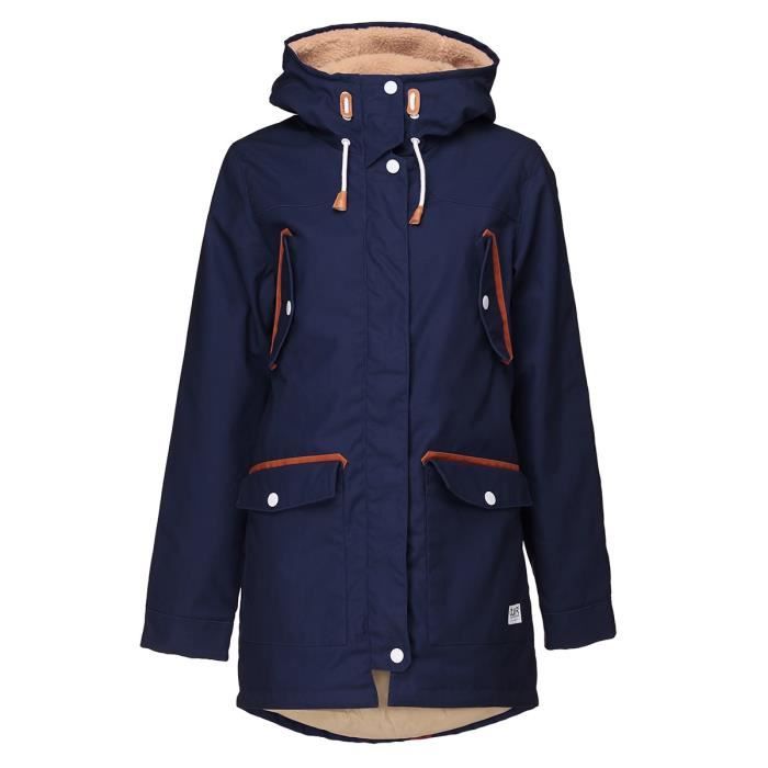 WEARCOLOUR Parka Range - Femme - Marine