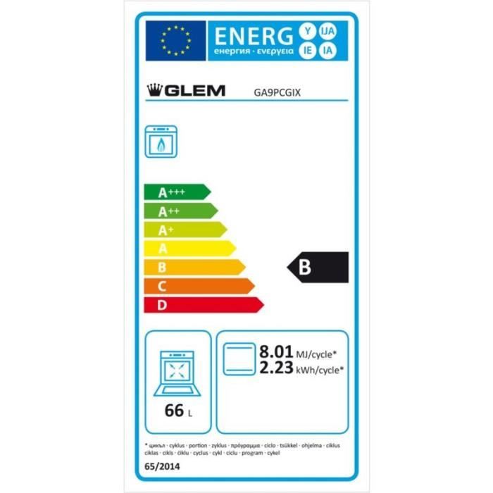 Piano de cuisson gaz  GA96PCGIX1