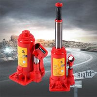 CRIC Cric Bouteille Hydraulique 3 Tonnes Rouge CRIC Cric Bouteille Hydraulique 3 Tonnes Rouge