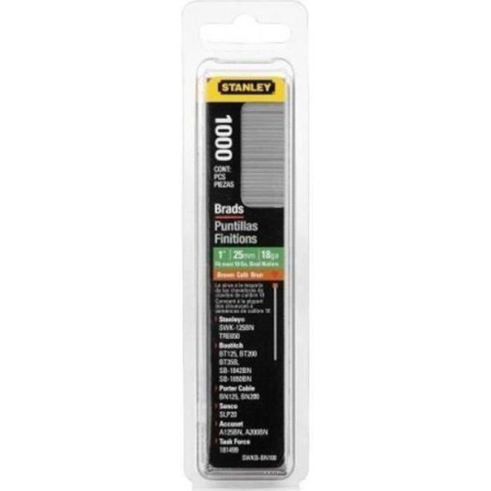 Boîte de 1000 clous de 12 mm Stanley