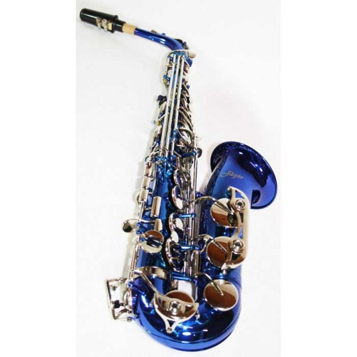 Saxophone Alto Eb Summina - Laiton Laqué Doré, 82 Clés - Avec Sac, Sangle Et Accessoires