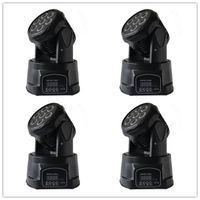 LAMPE ET SPOT DE SCÈNE Pack de 4 RGBW 7x4w Lyre Wash 84W QUAD - 7x4W led LAMPE ET SPOT DE SCÈNE Pack de 4 RGBW 7x4w Lyre Wash 84W QUAD - 7x4W led