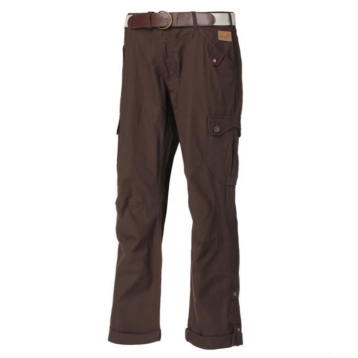 WANABEE Pantalon - Femme - Chocolat
