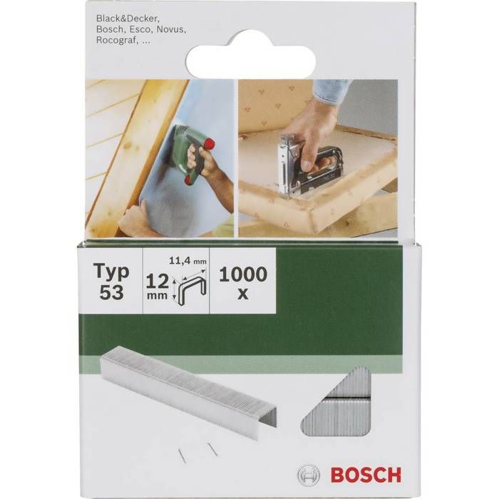 BOSCH Accessoires - set 1000 agrafes 14mm type 53