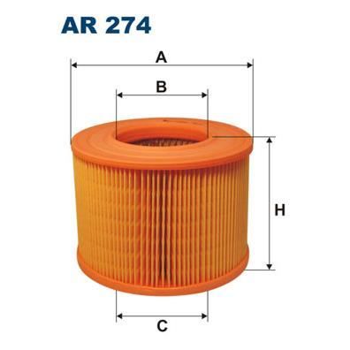 FILTRON Filtre à air AR 274