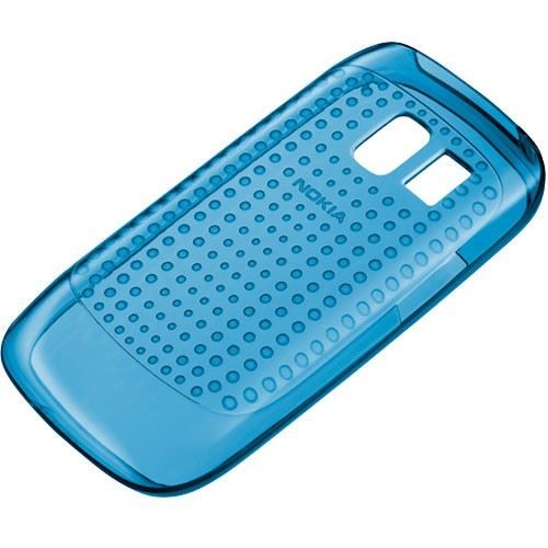 NOKIA Coque en silicone Nokia CC1030 - Pour Asha 302 - Bleue