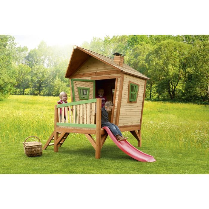 Maison en bois enfant Iris - Achat / Vente balancoire - station jeux